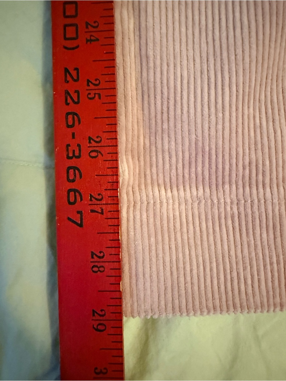 Brooks Brothers Soft Purple Wide Leg Corduroy Pants Size 4 - Picture 7 of 7